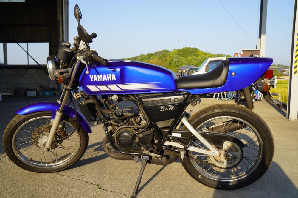 Motorcycle – YAMAHA　RZ50　custom：写真